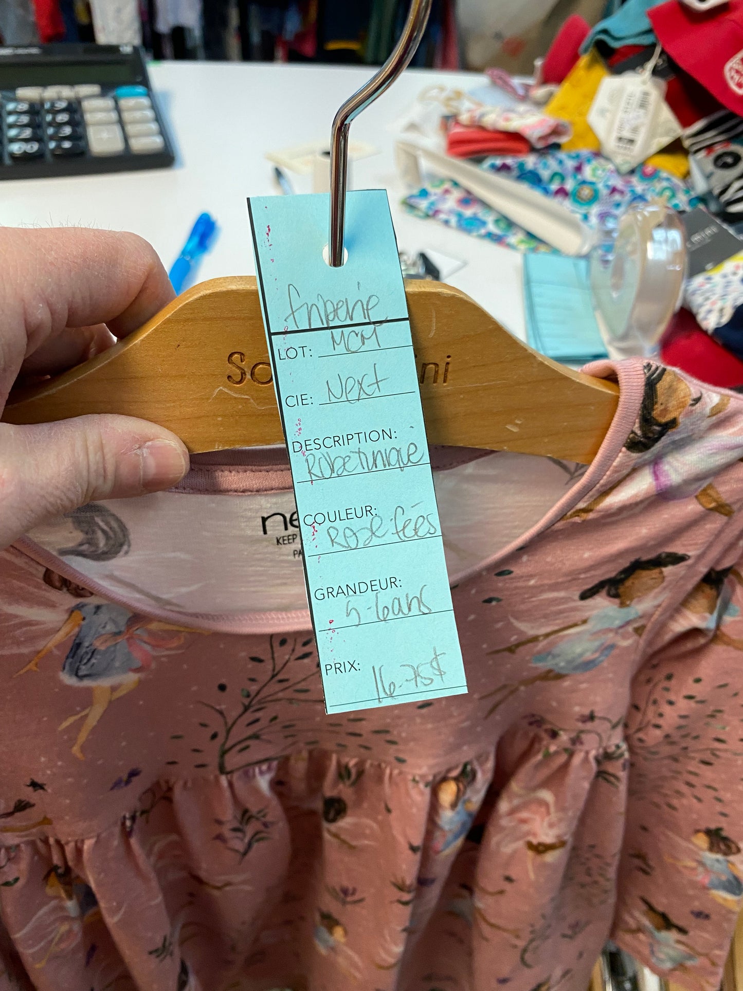 Friperie - next - 5/6 ans - robe