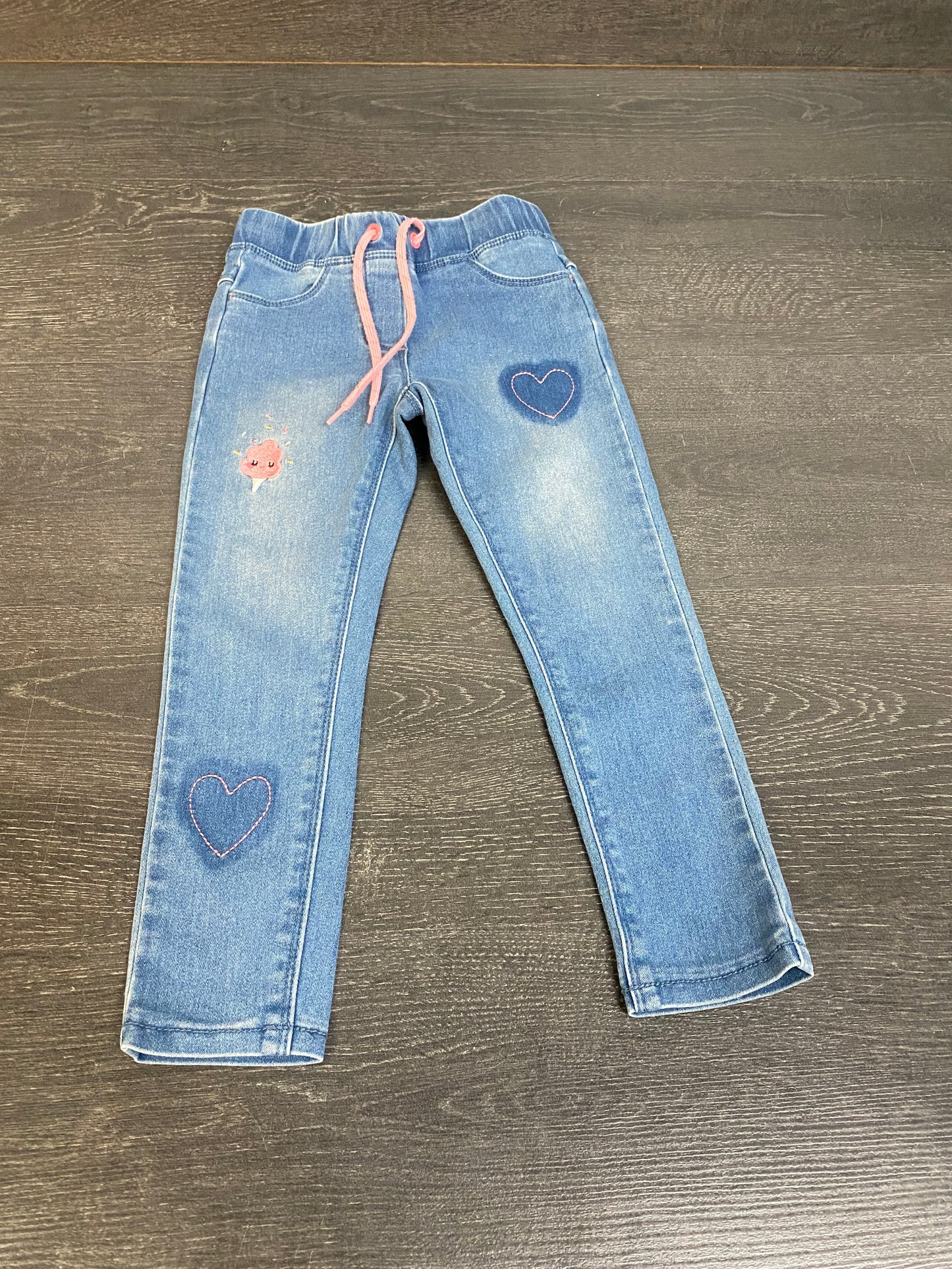 Friperie - veste - manches courtes - jeans et manches longues imparfait gratuit - 4 ans - souris mini