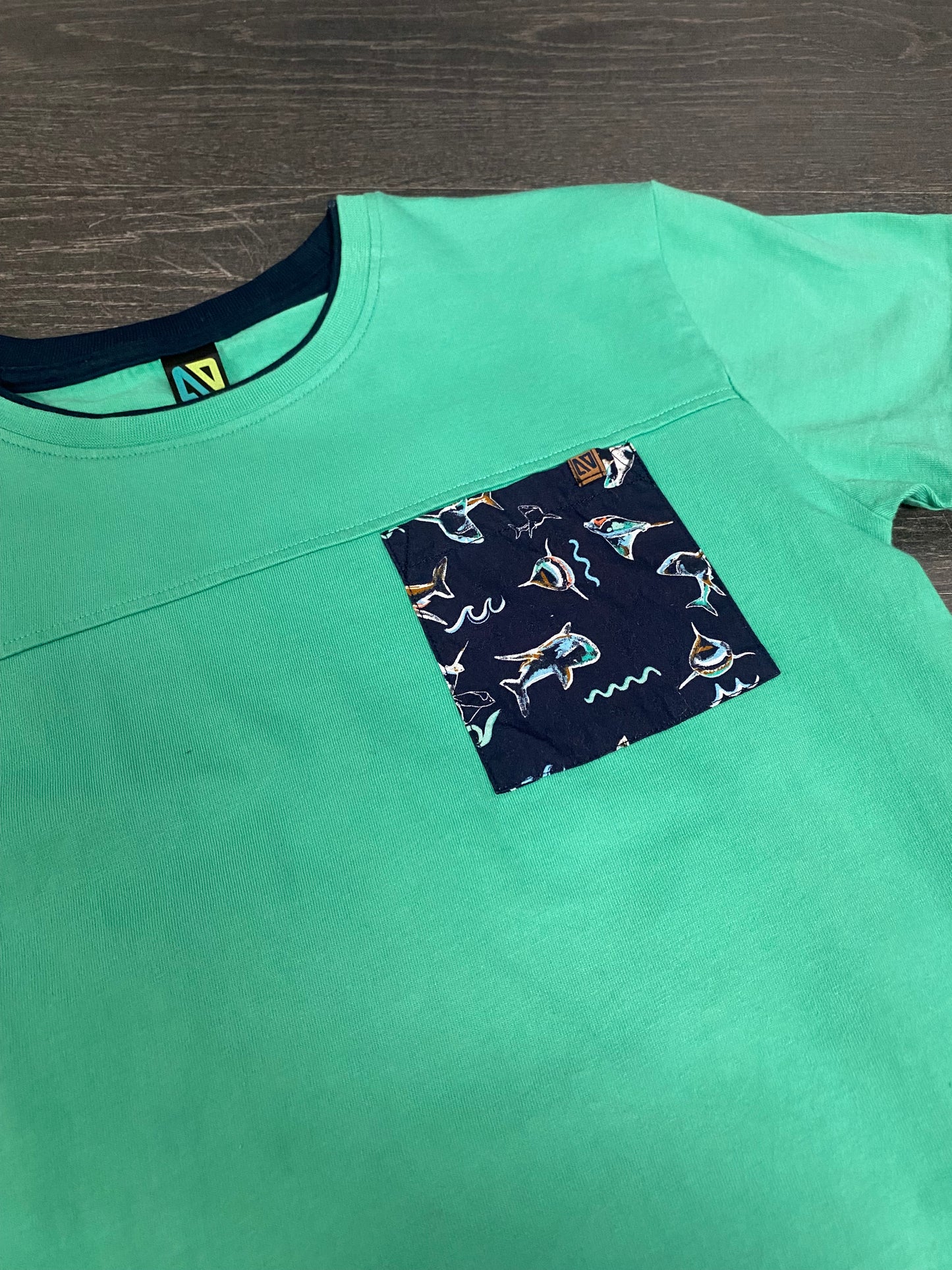 Friperie - t shirt - 8 ans - ver - nano