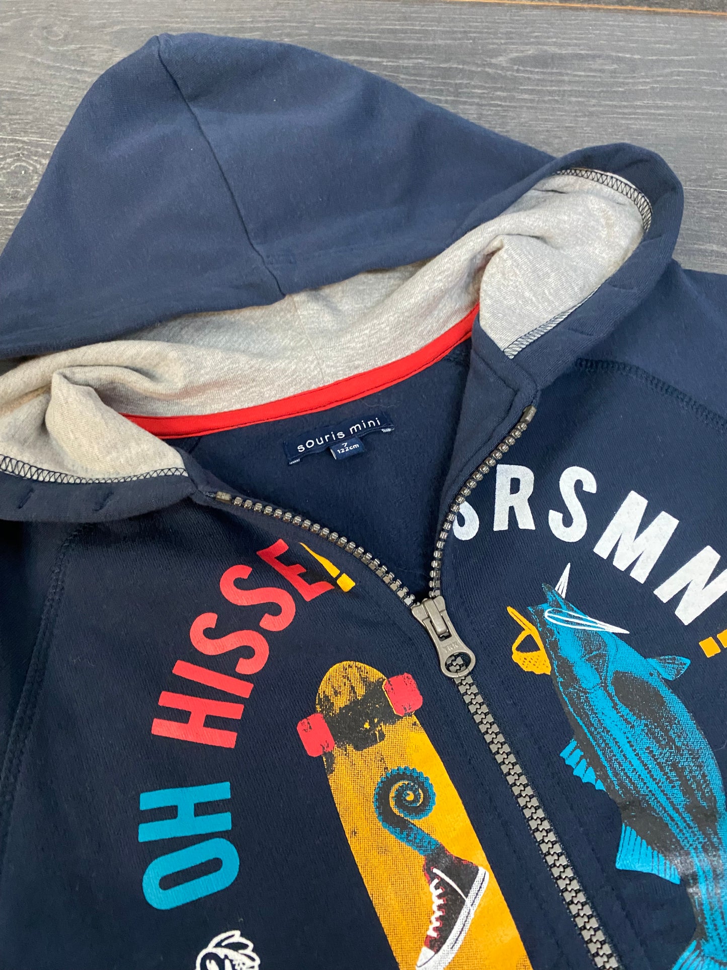Comme neuve - veste souris mini - 7 ans