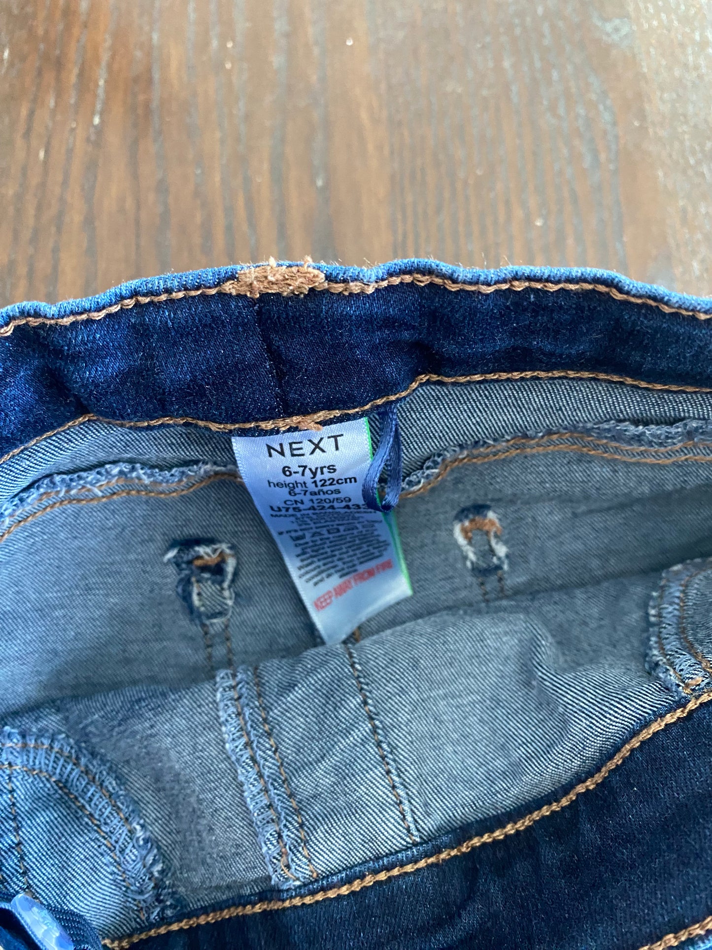 Friperie - next - jegging - 6-7 ans
