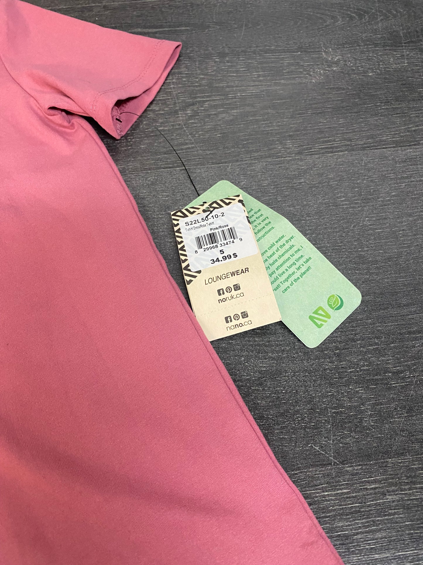 Neuf - tunique nano - 5 ans - rose