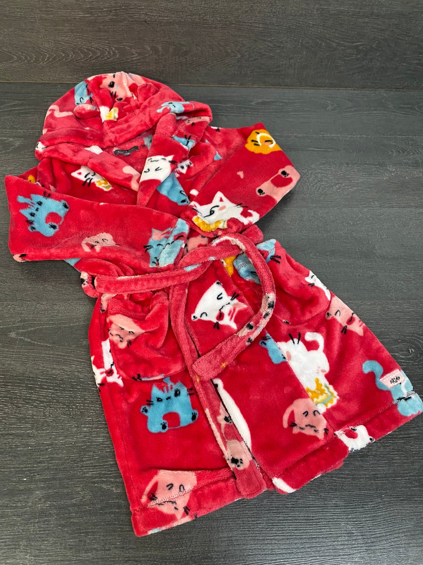 Friperie - robe de chambre - 5-6 ans - souris mini