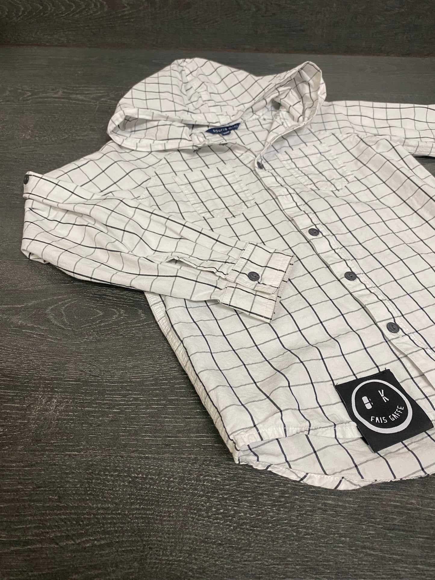 Friperie - 7 ans - souris mini - chemise