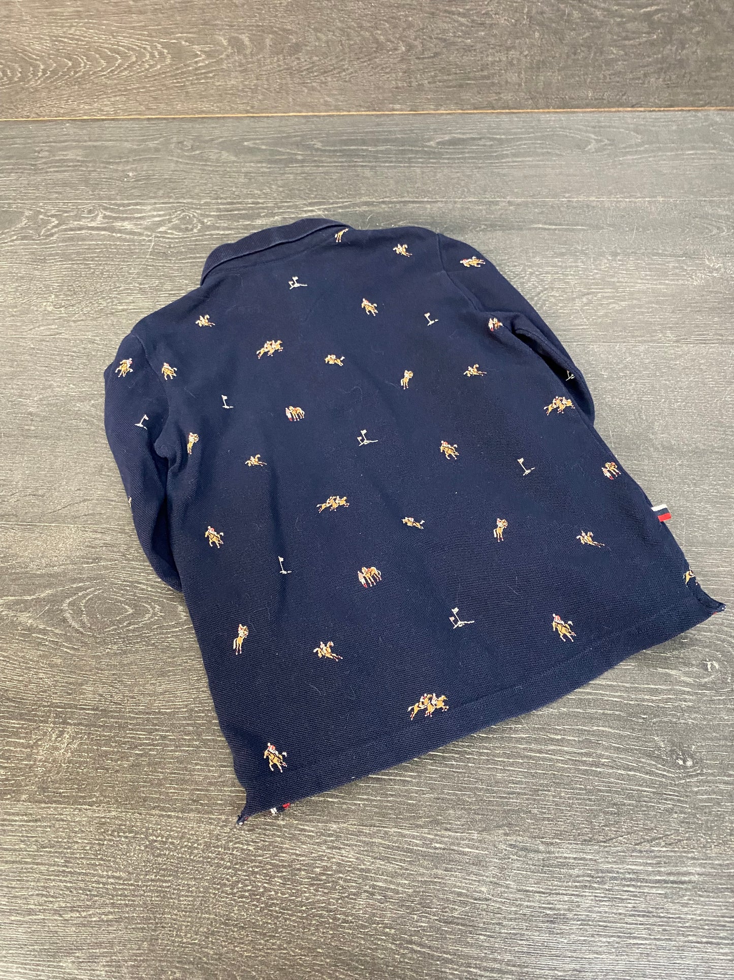Friperie - polo manches longues - 5 ans
