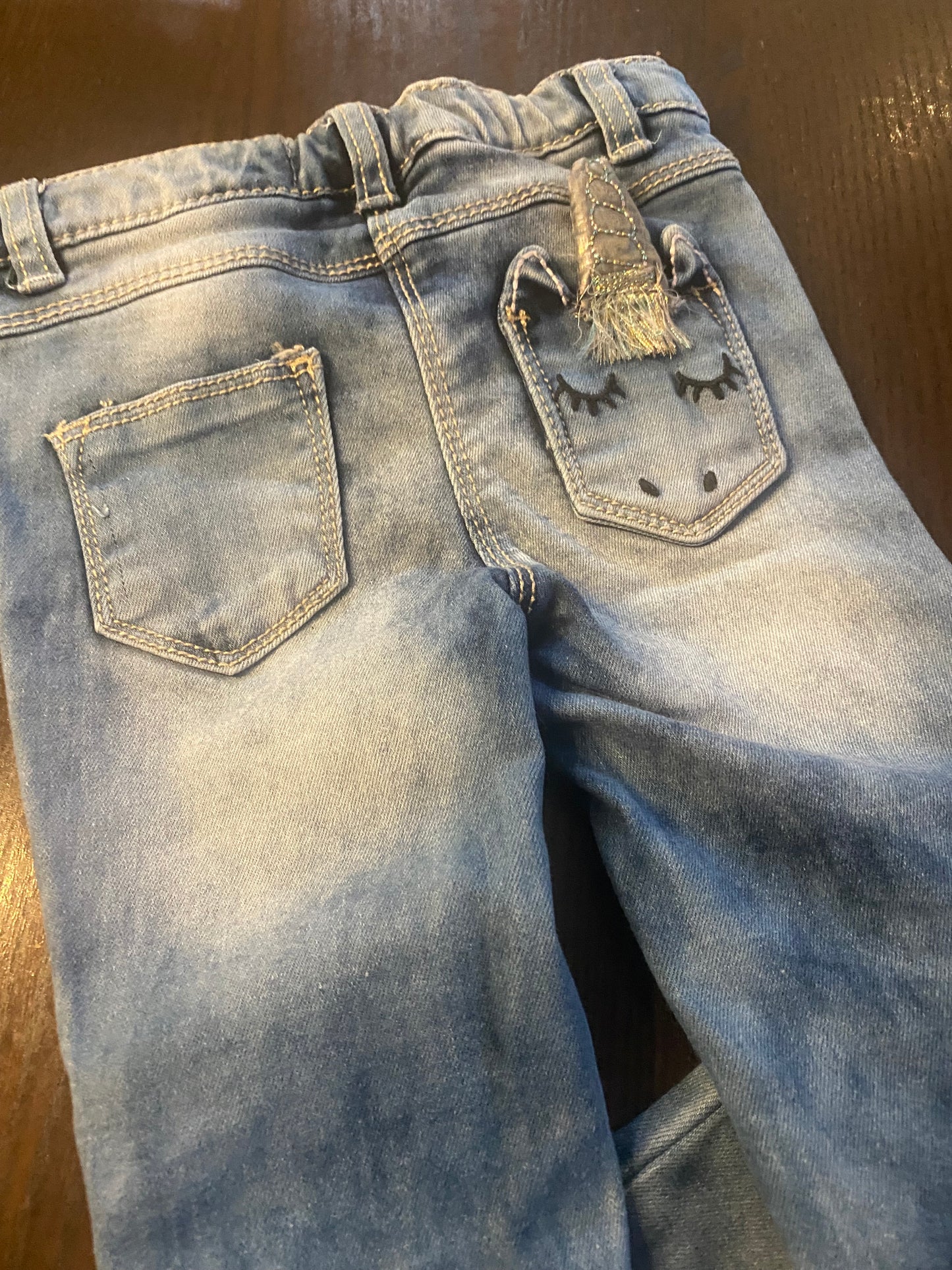 Friperie - next - jeans skinny - 3 ans