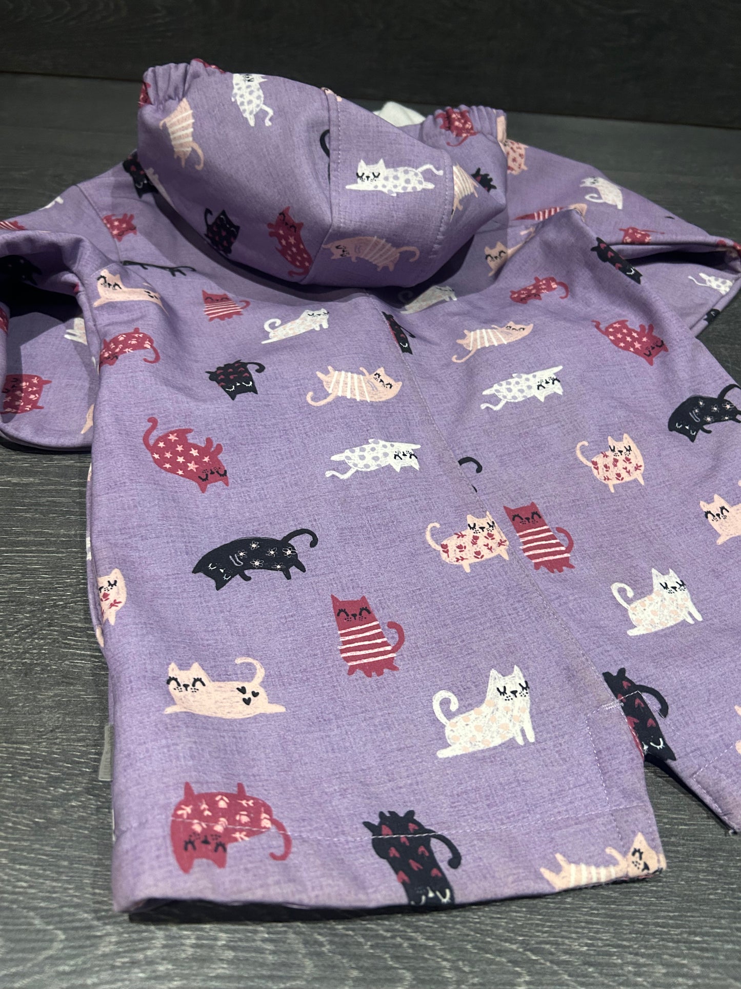 Softshell - 7 ans - mauve