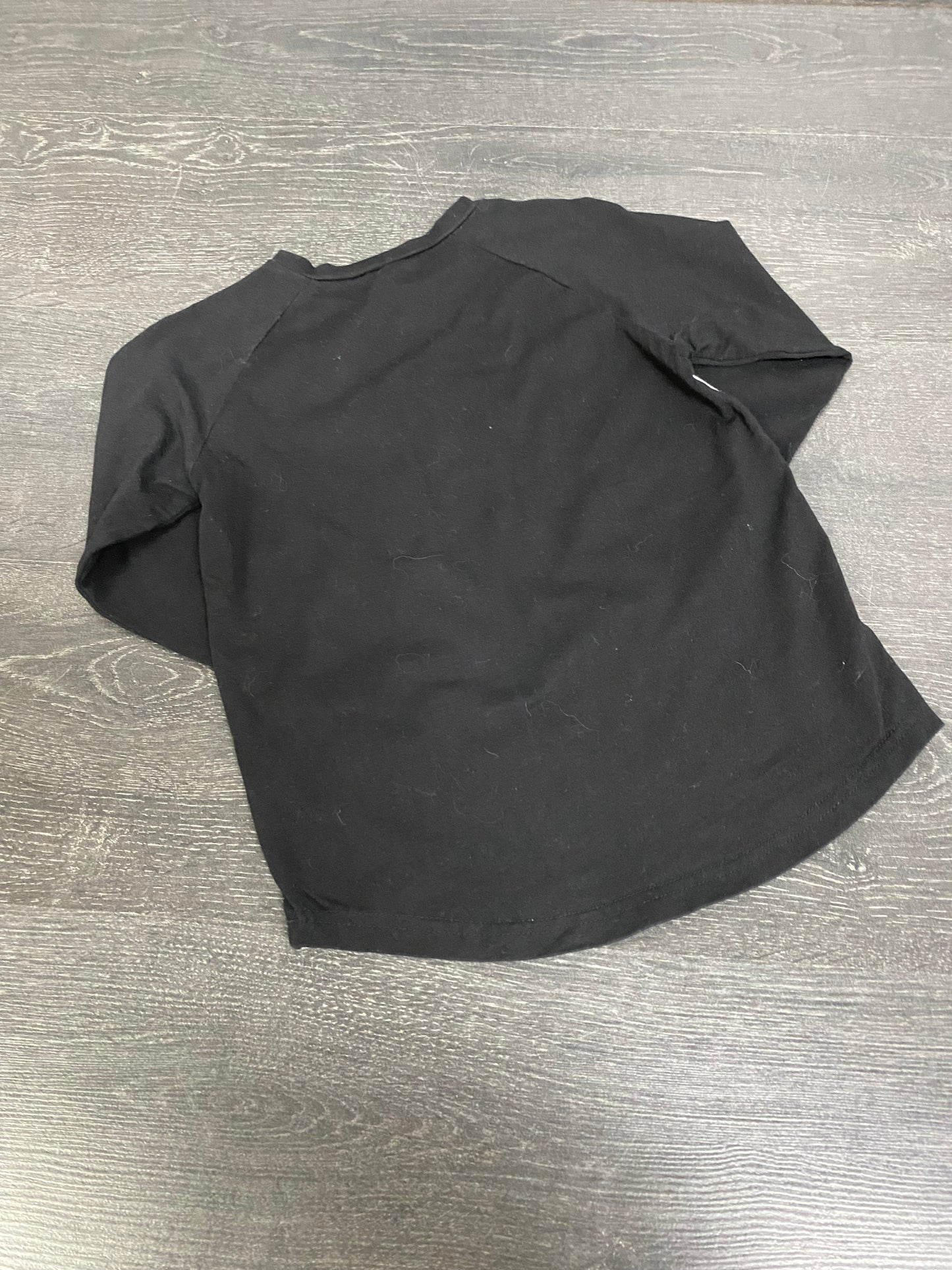 Friperie - 2x2 - manches longues - noire et blanc - 5 ans