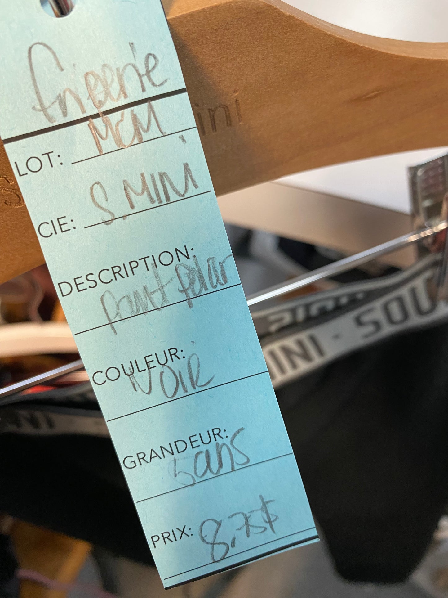 Friperie - souris mini - pantalon de polar - 5 ans