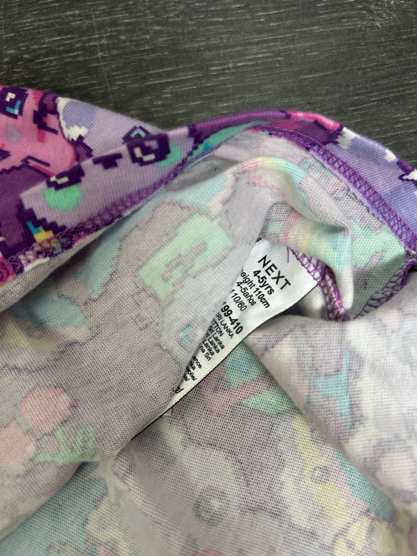 Neuve - next - 4-5 ans - robe - mauve