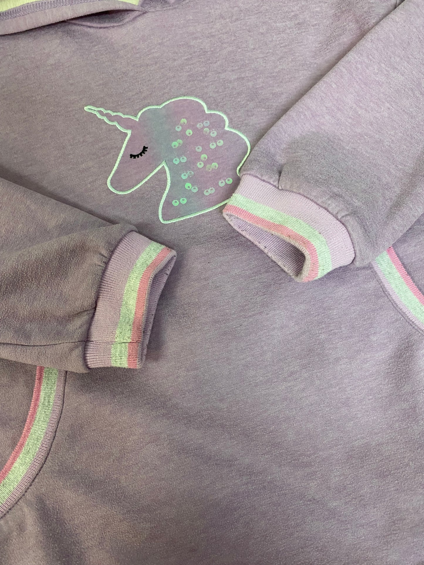 Friperie - tunique - 2x2 - 6 ans - lilas