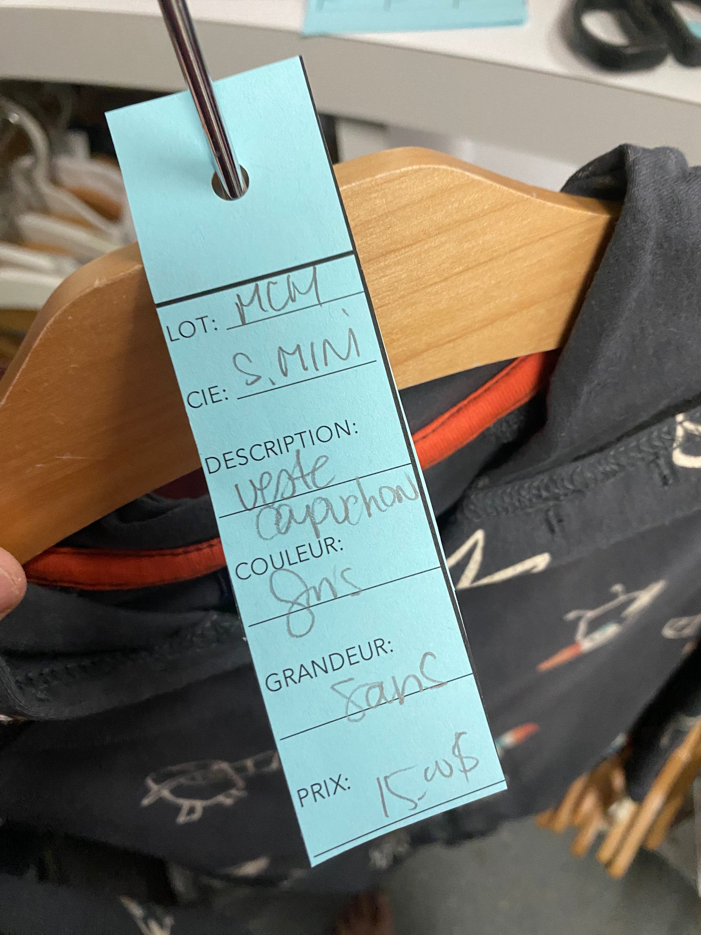 Friperie - veste souris mini - 8 ans -