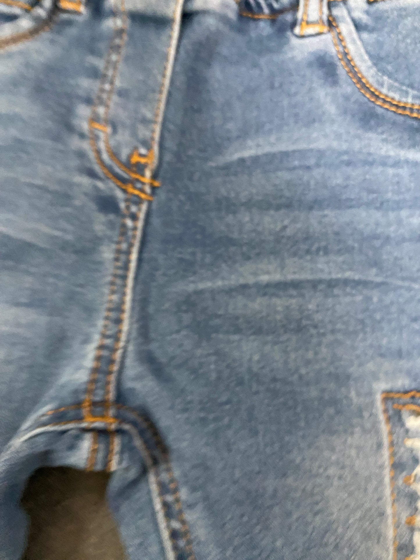 Friperie - jeans skinny - 7 ans - voir ma note - souris mini