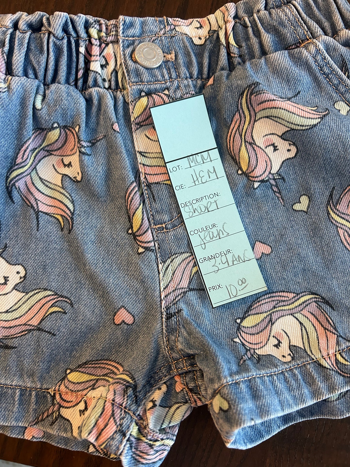 Friperie - h&m - 3-4 ans - short -