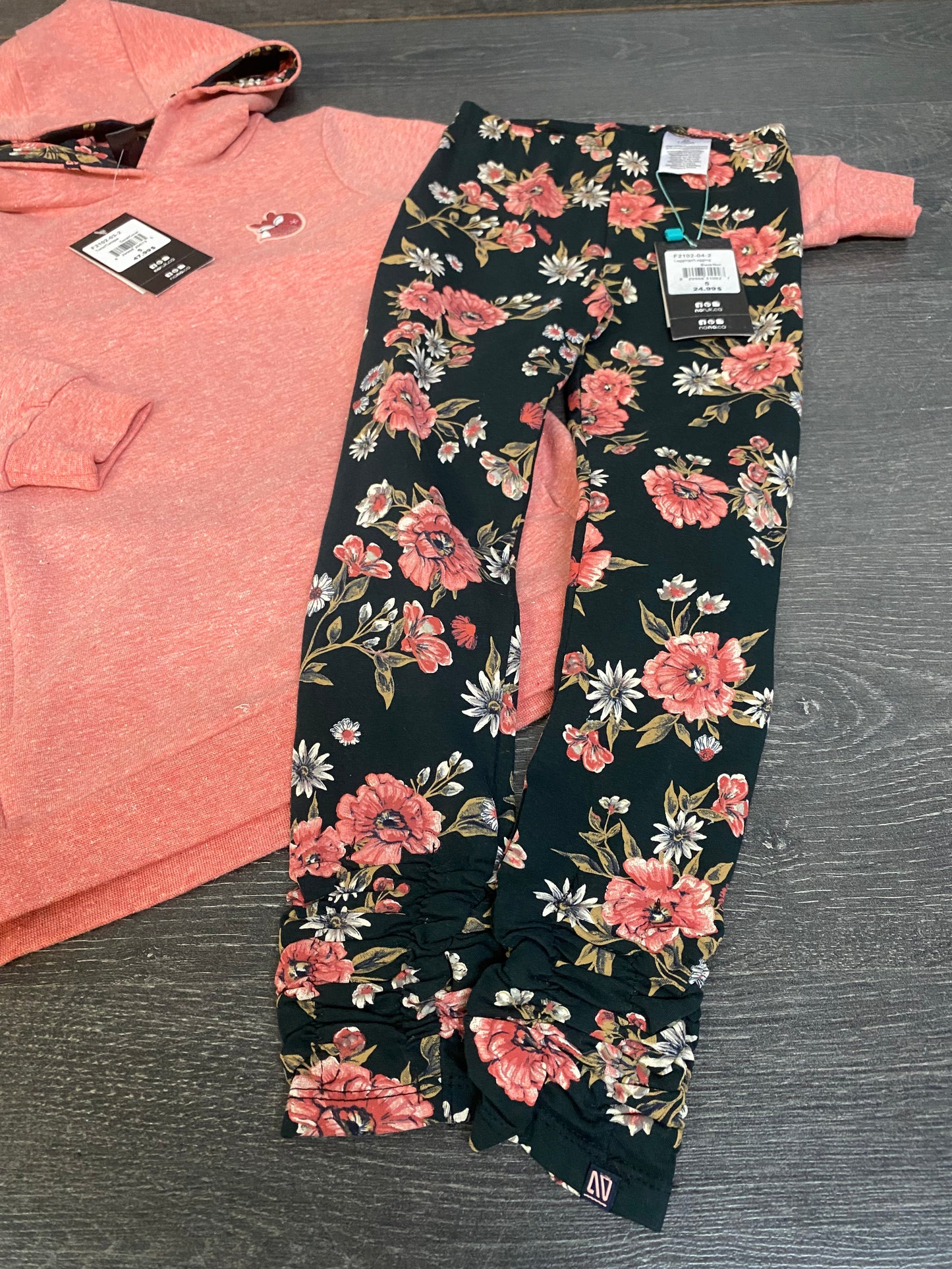 Tunique et legging - nano - neuf - 5 ans