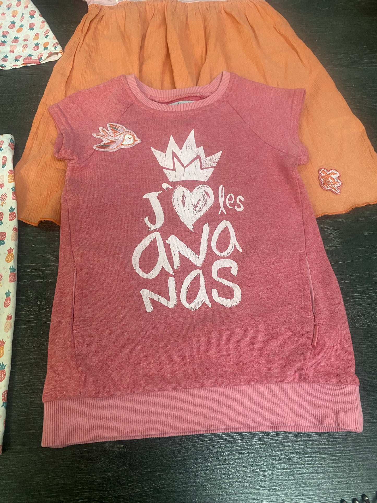 Friperie - comme neuf et usagé - 24 mois a 3 ans - lot ananas