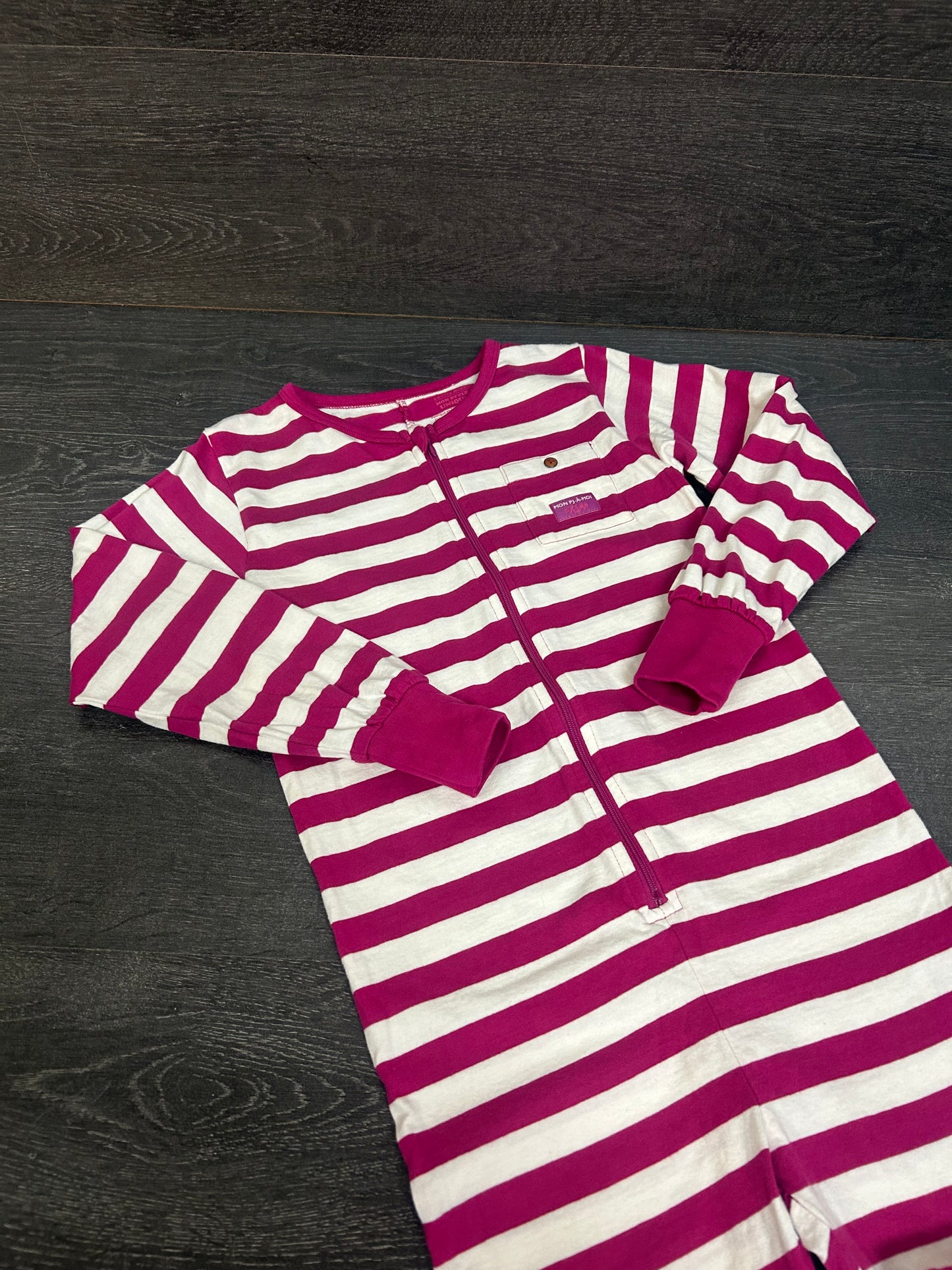 Friperie - pyjama one piece - 7 ans - sourismini -