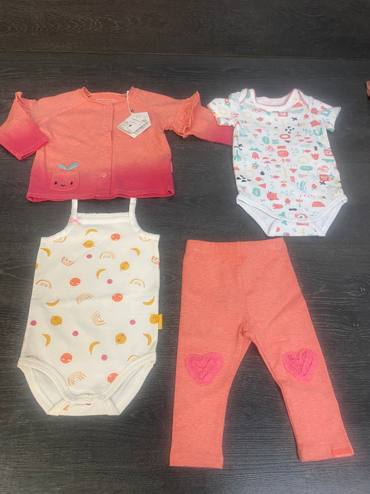 Lot bebe fille - 6-9 mois- souris mini
