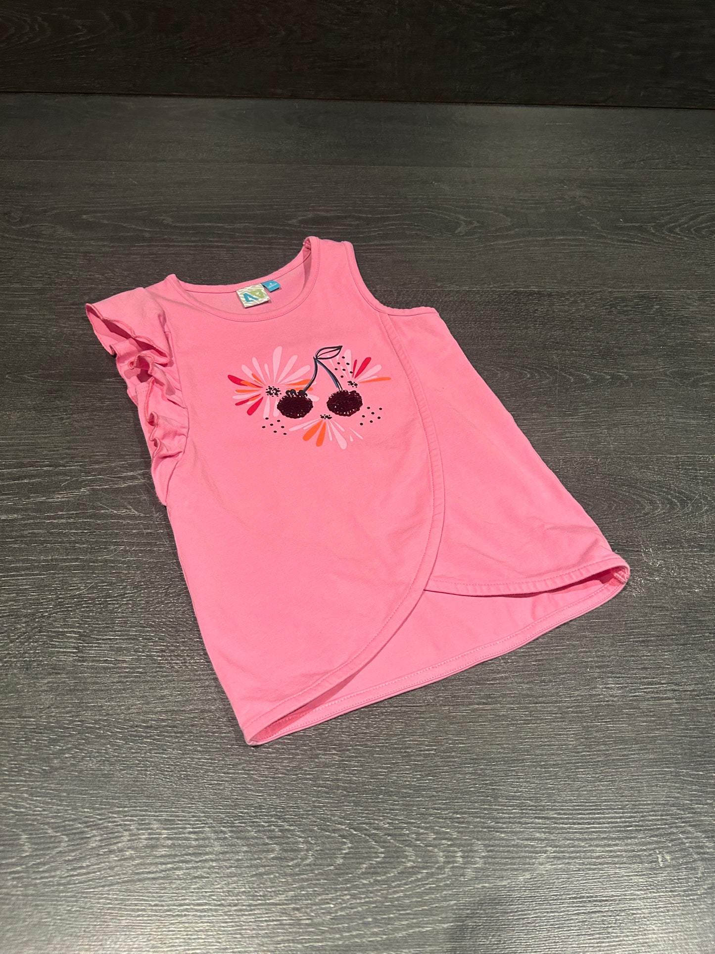 Friperie - Camisole nano - comme neuve - 4 ans - rose -