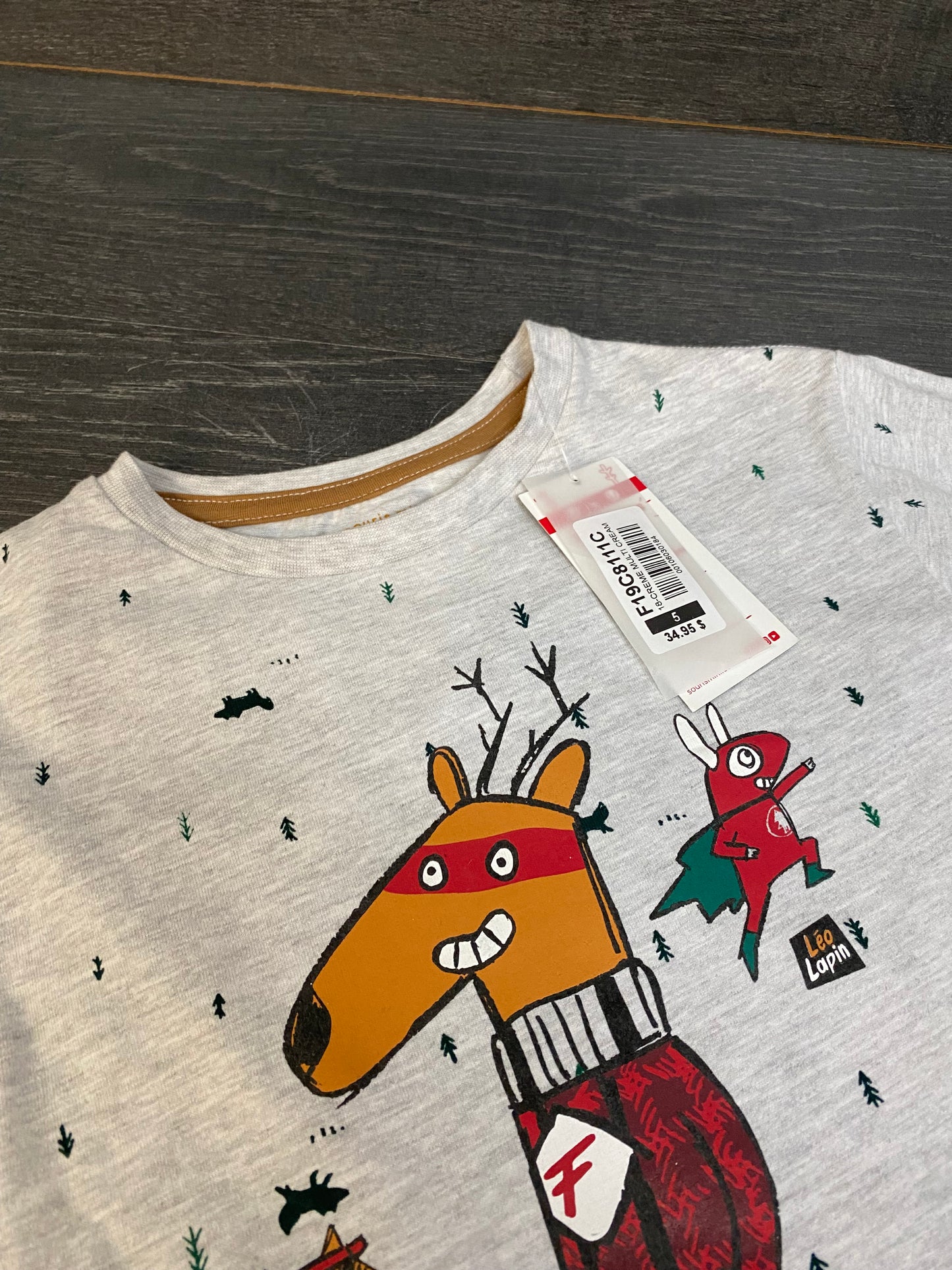 Neuf - souris mini - 5 ans - m. Longues