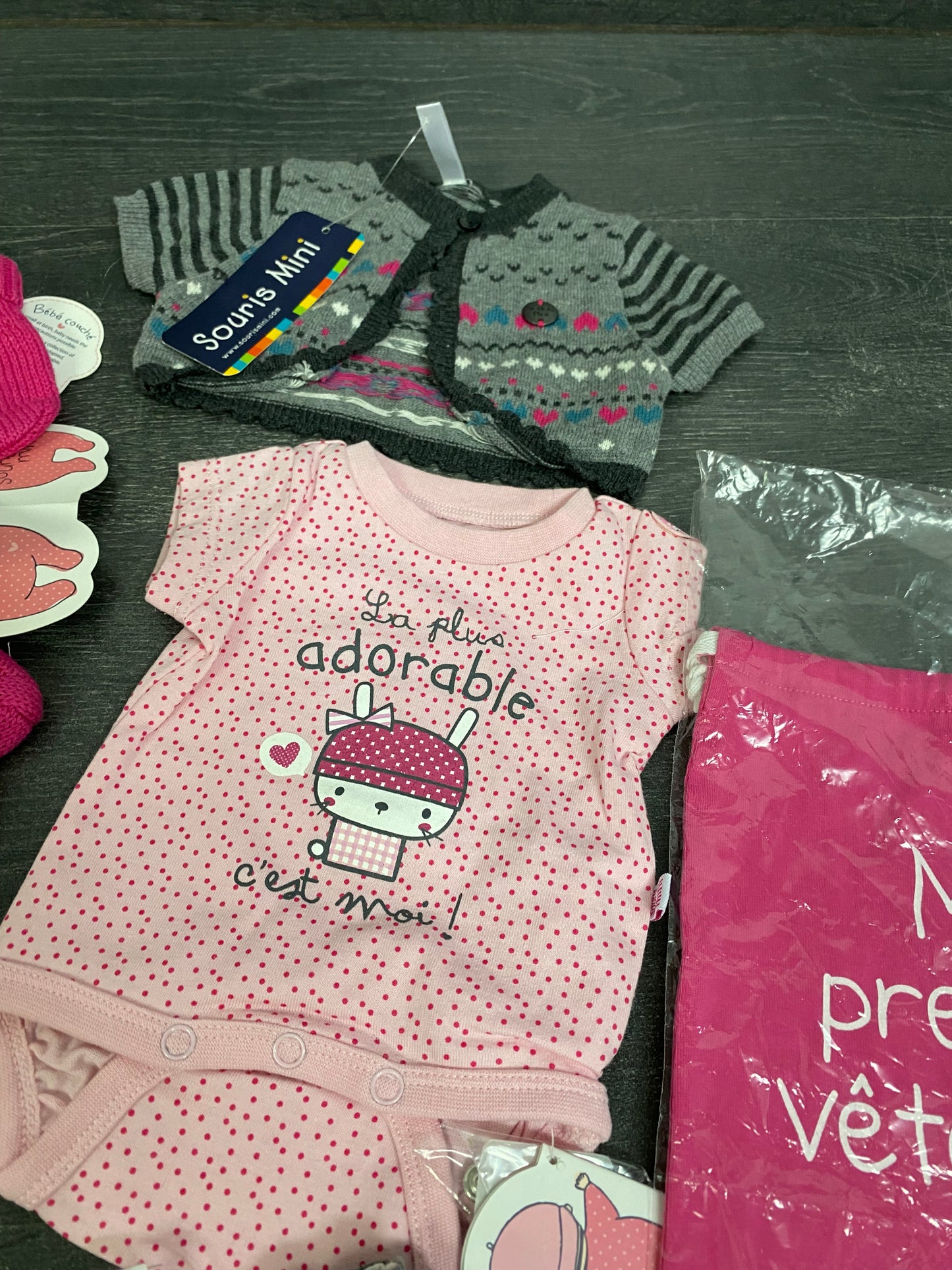 Lot - nn-3 mois - souris mini