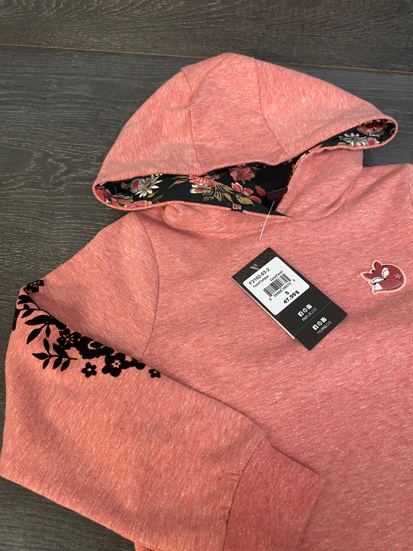 Tunique et legging - nano - neuf - 5 ans