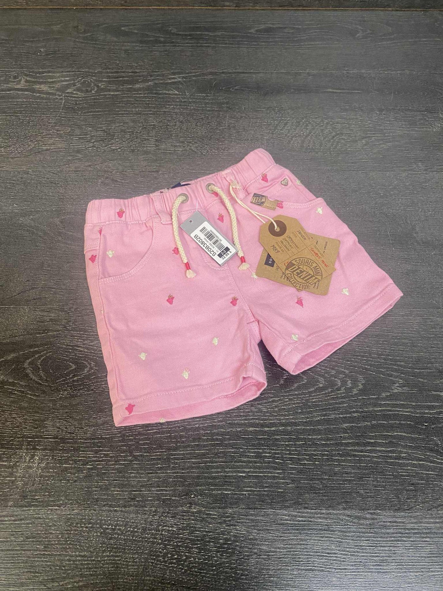 Short - 2-3 ans - Souris mini - Neuves