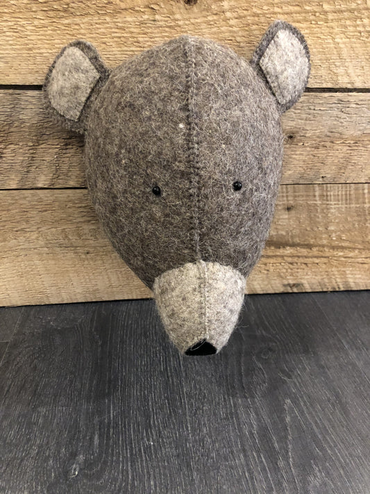 Tête Décorative En Feutre - Souris Mini