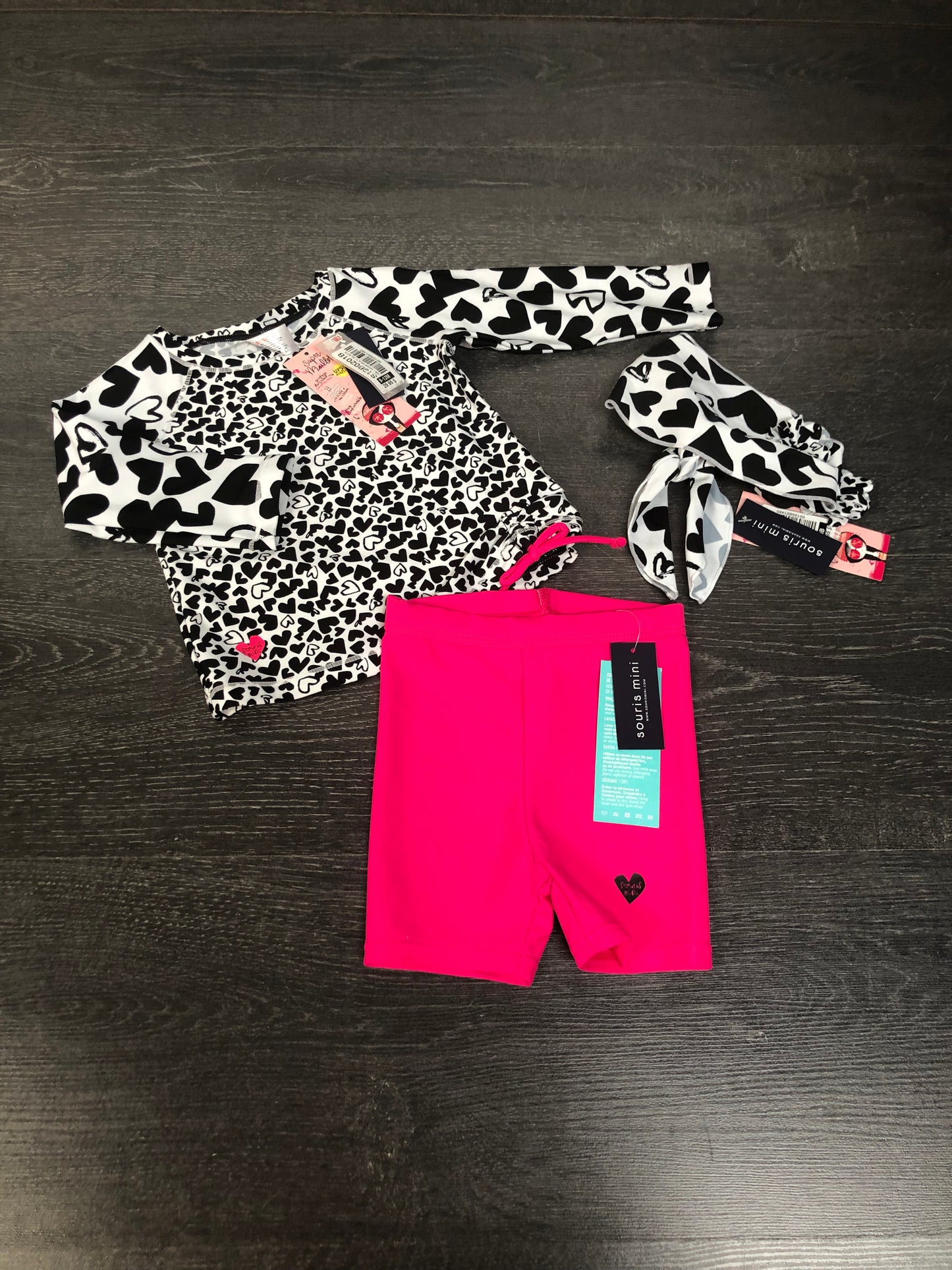 PROMO 20$ - maillot et bandeau - souris mini - Voir les grandeur