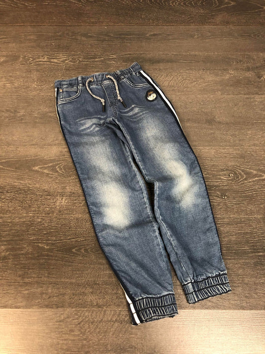 FRIPERIE - Jeans jogger - Souris mini - 7 ans