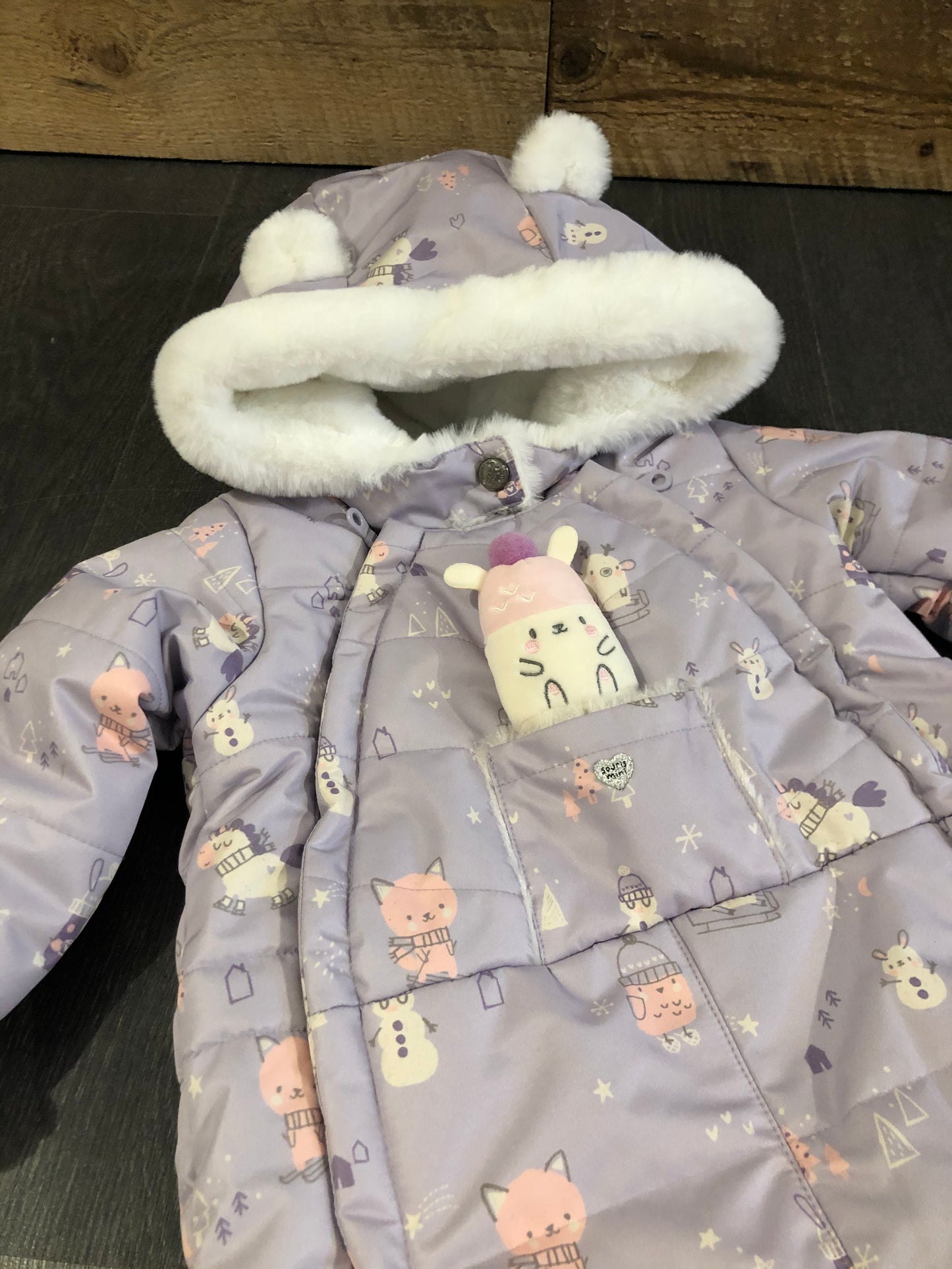 Habit de neige - one piece - souris mini - 12-18 mois