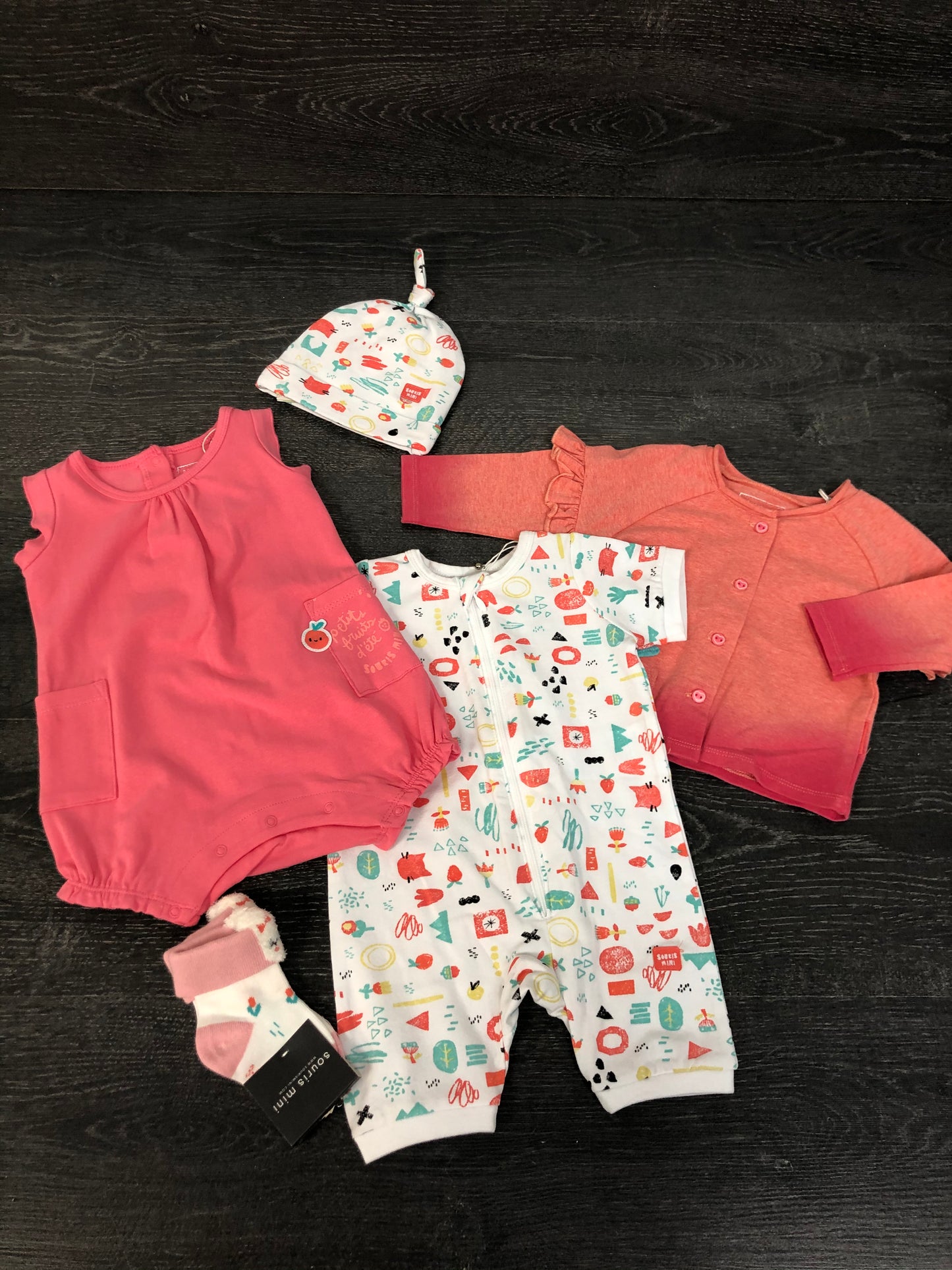 Kit - souris mini - 3-6 mois