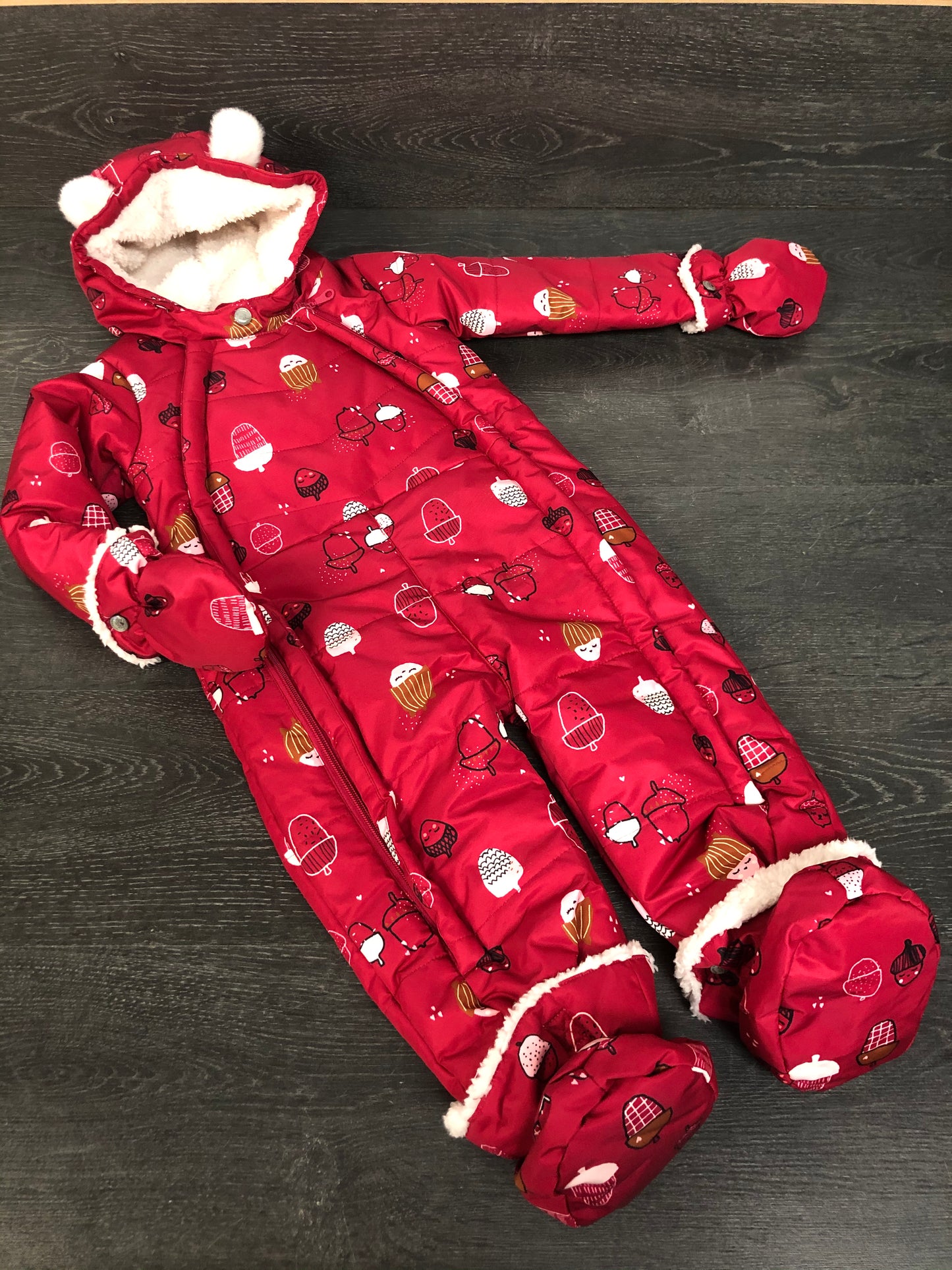 Habit de neige - One piece - souris mini - 18-24 mois