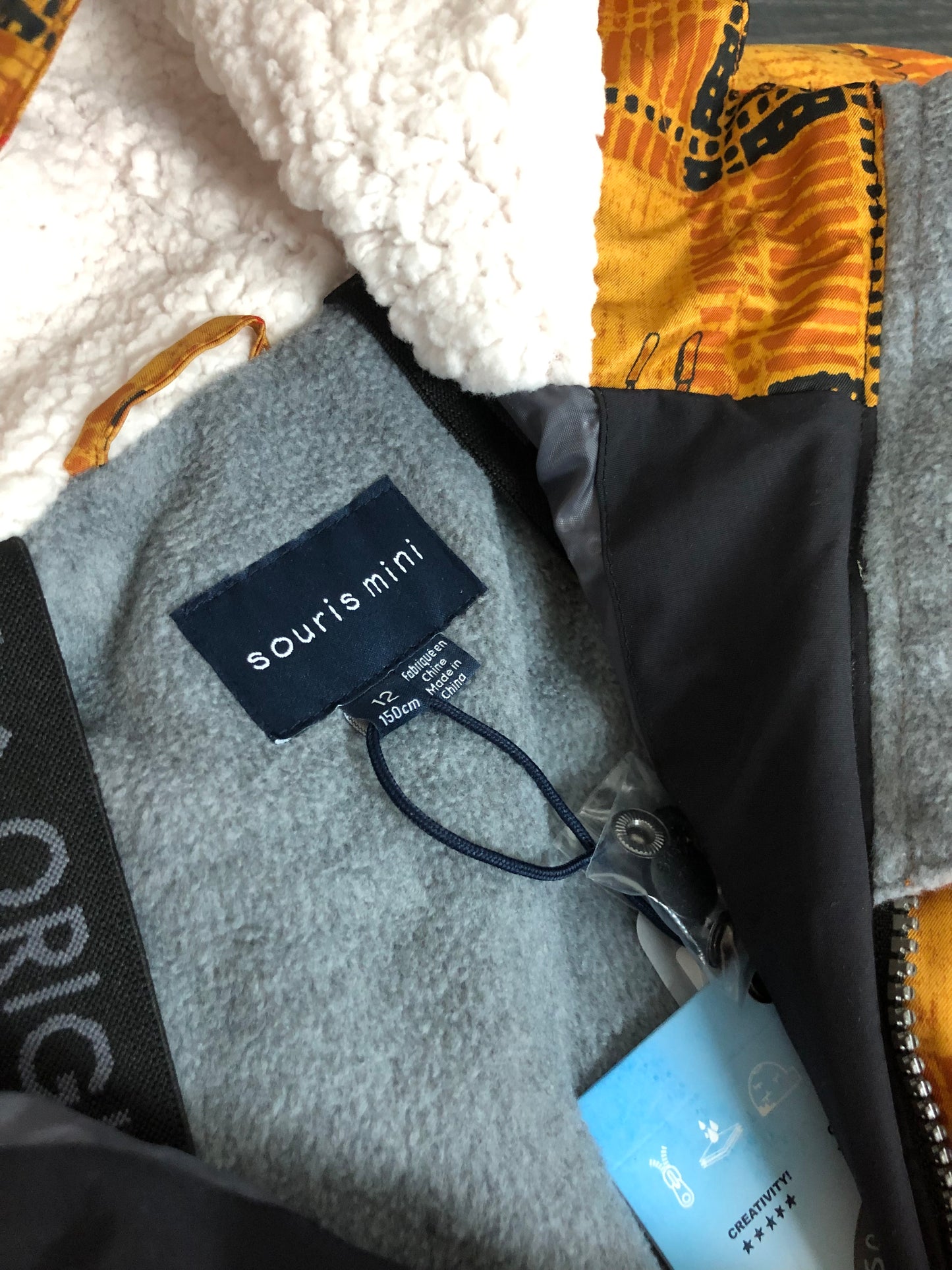 Habit de neige - souris mini - 12 ans