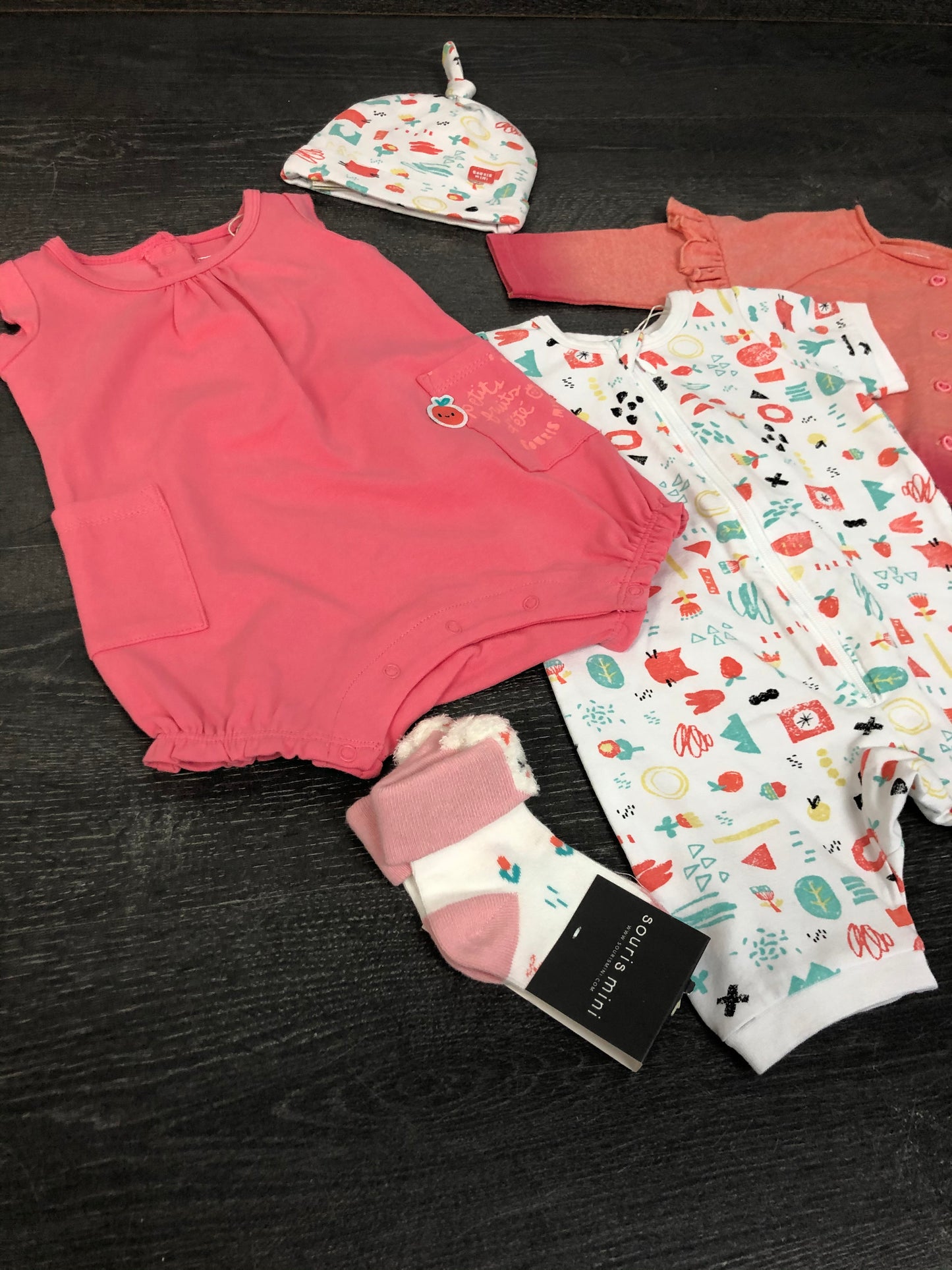 Kit - souris mini - 3-6 mois