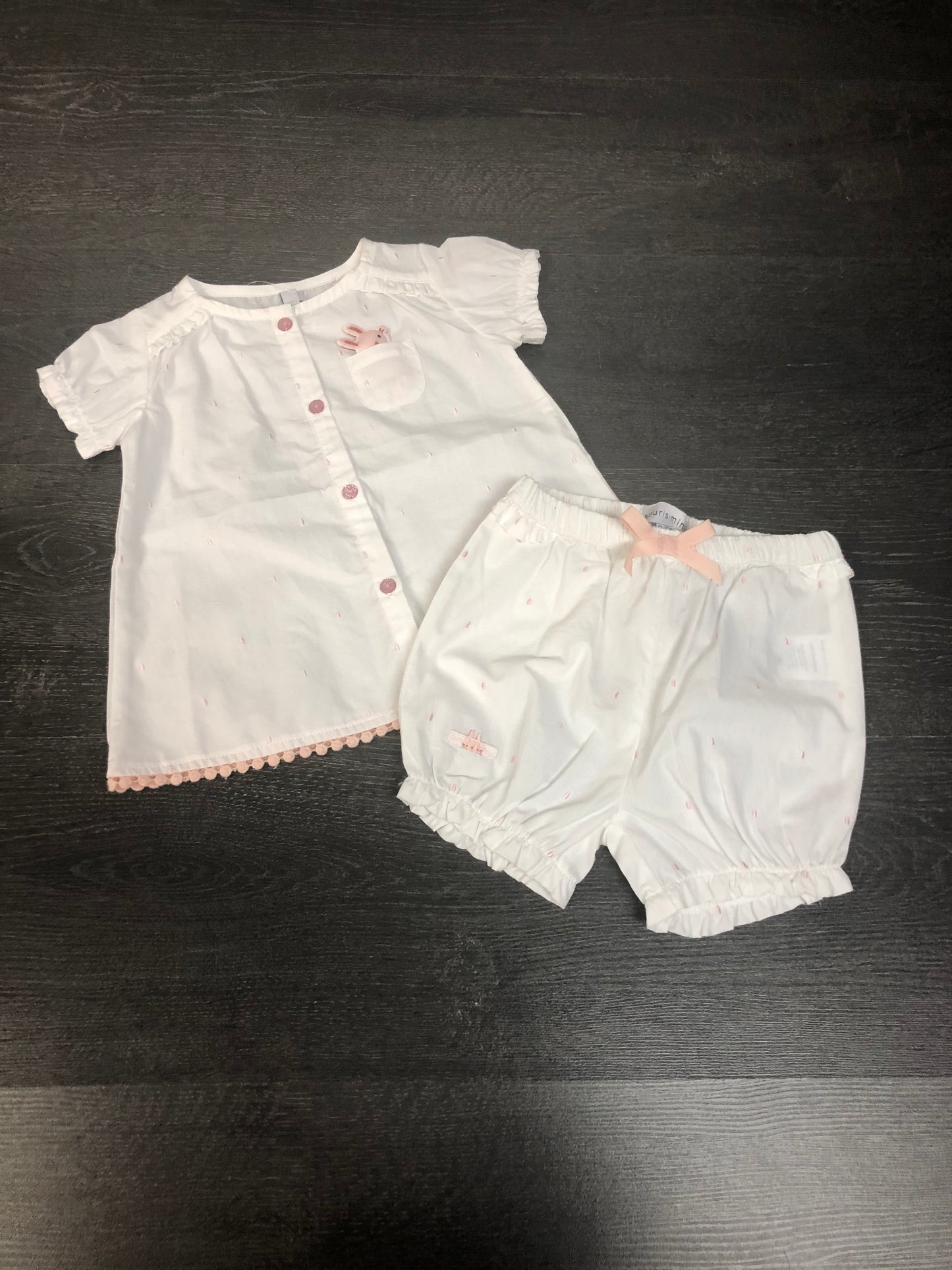 PROMO 15$ - chemise et culotte - souris mini - voir les grandeurs