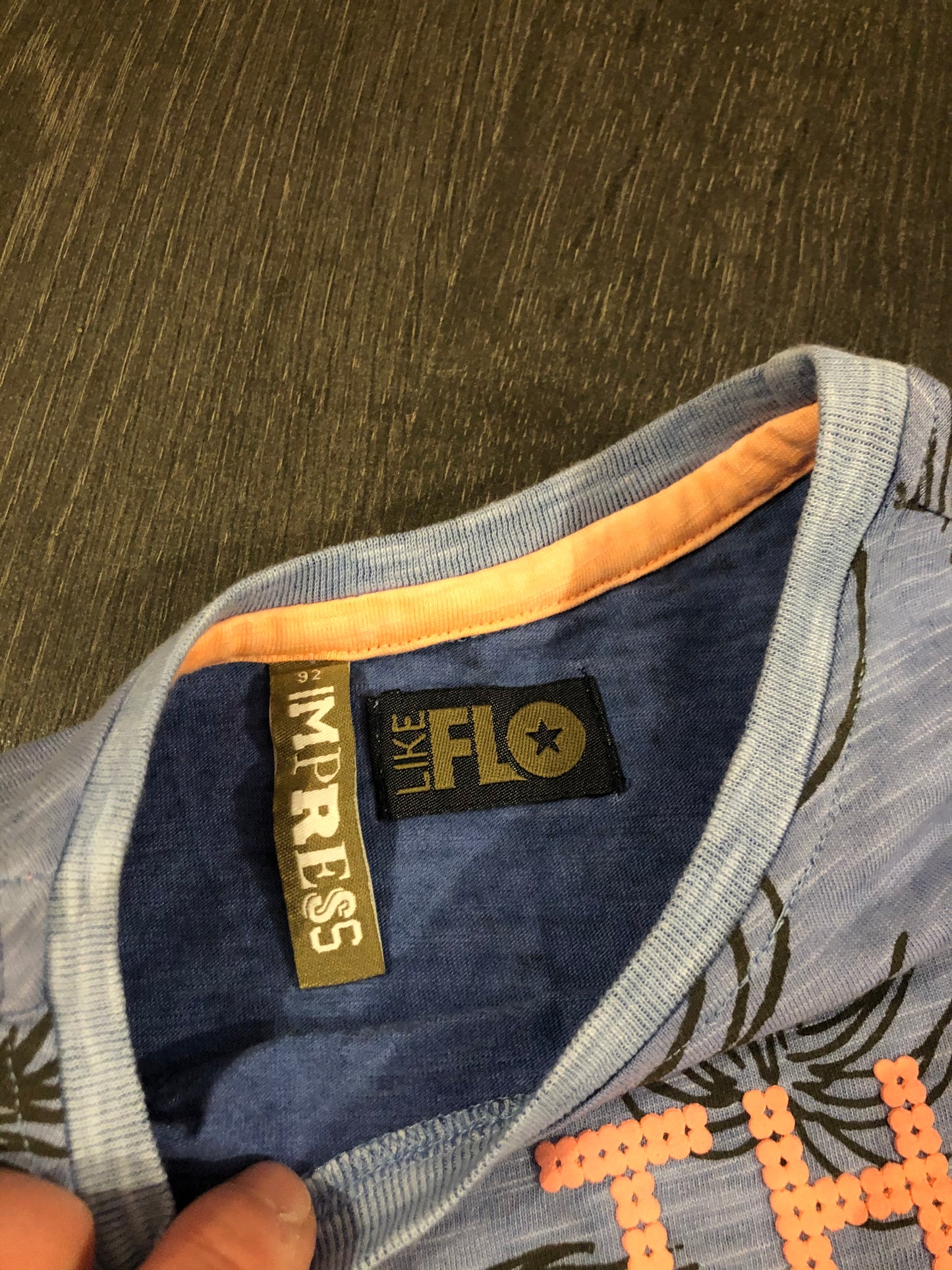 Manches courtes  - like flo - 2-3 ans