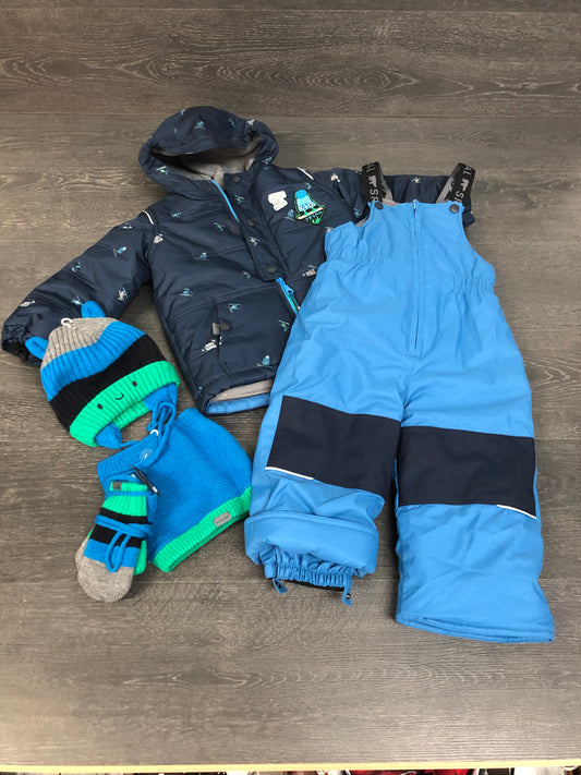 Habit de neige et accessoires - souris mini - 18-24 mois