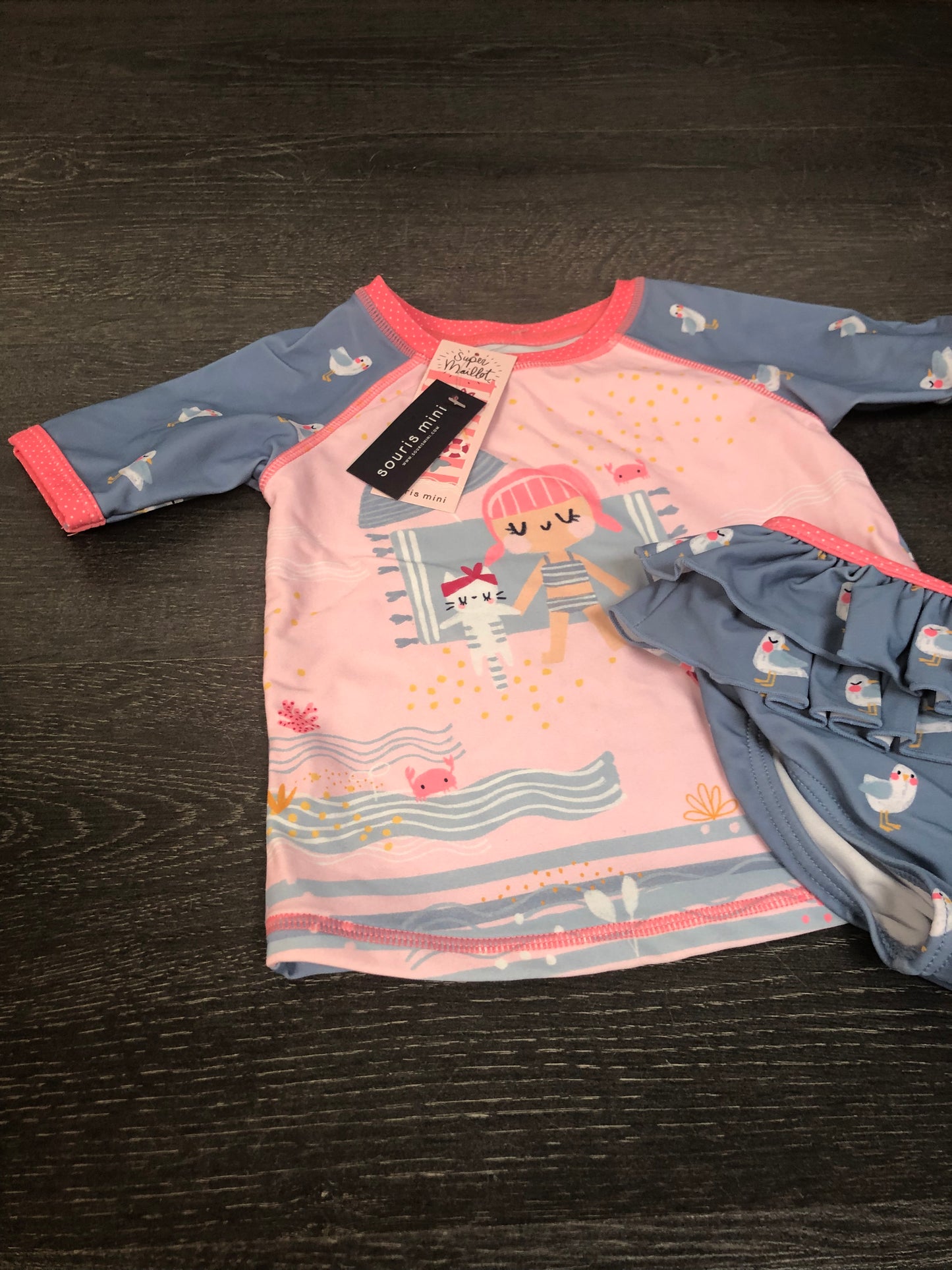 Maillot - bebe - souris mini - voir les grandeurs