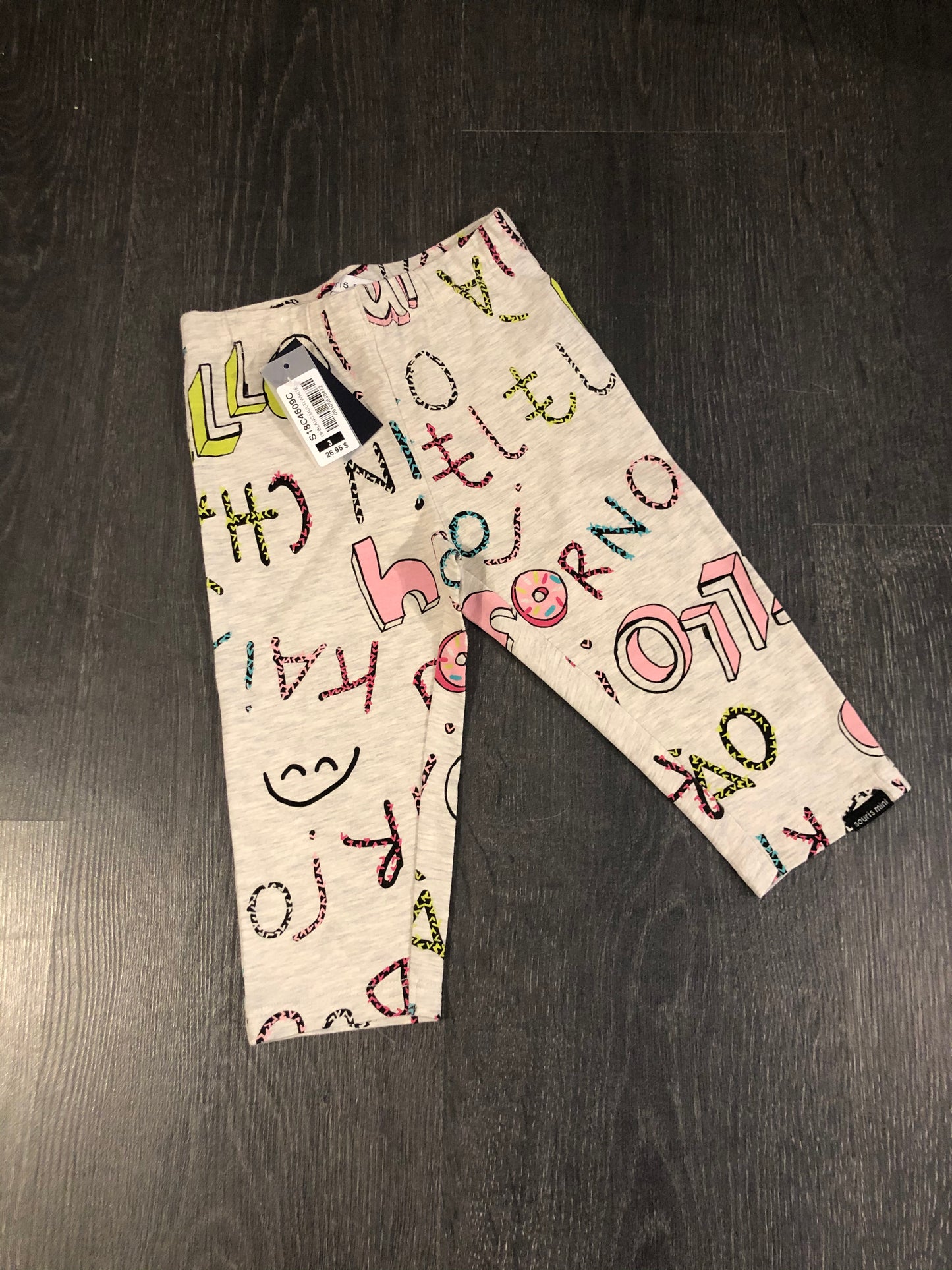 Legging - souris mini - 3 ans