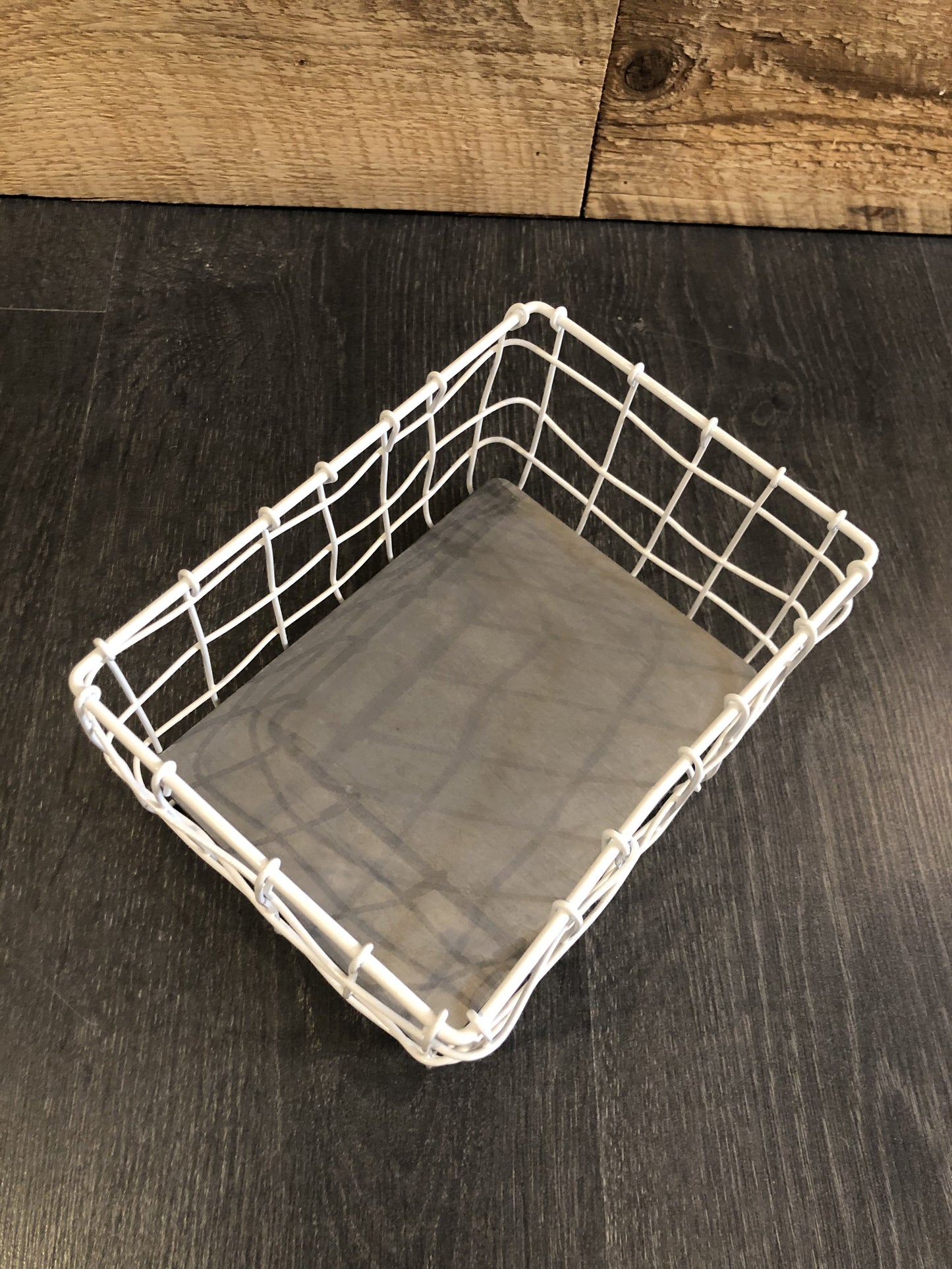 Petit Panier Métallique De Rangement