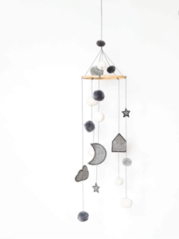 Mon Mobile En Feutre Souris Mini