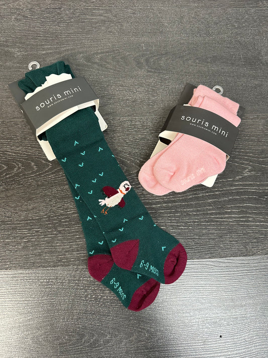 Duo bas collants 3-6 mois&6-9 mois