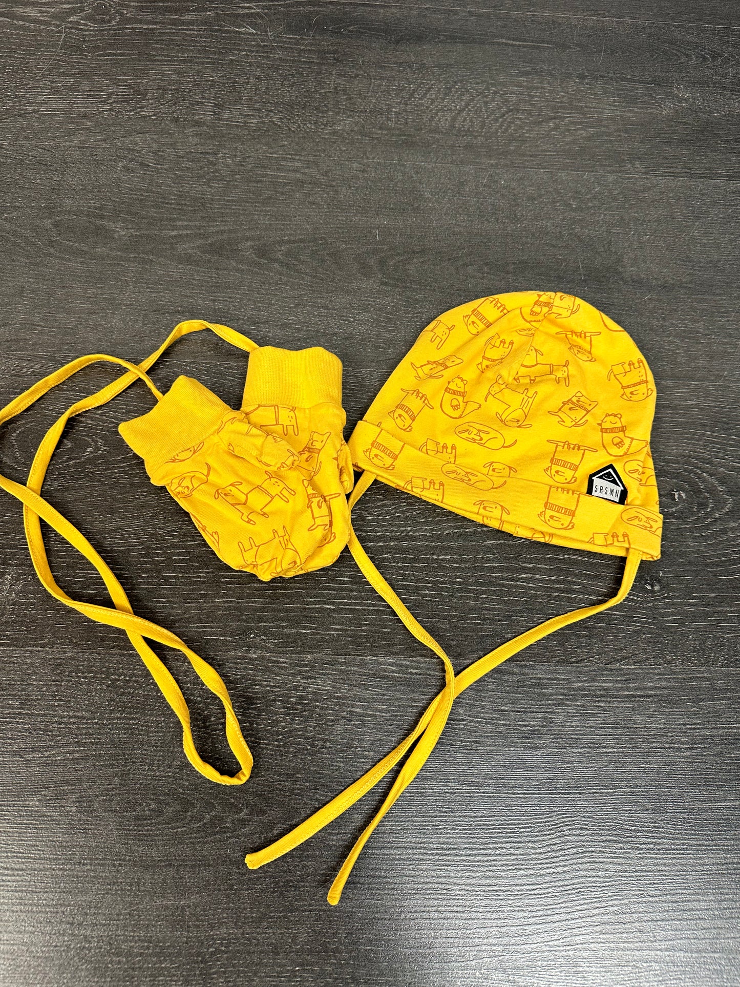 Duo tuque mitaine bébé jersey