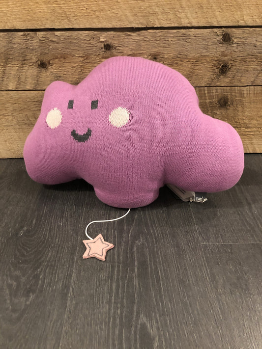 Toutou Nuage Musical Mauve