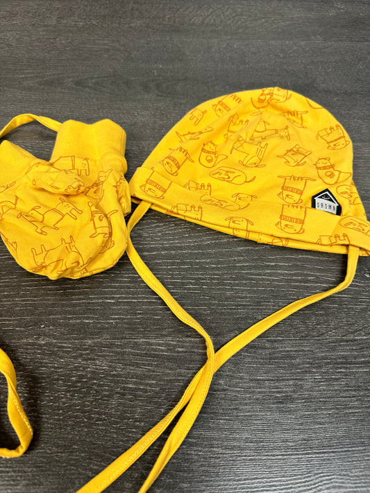 Duo tuque mitaine bébé jersey