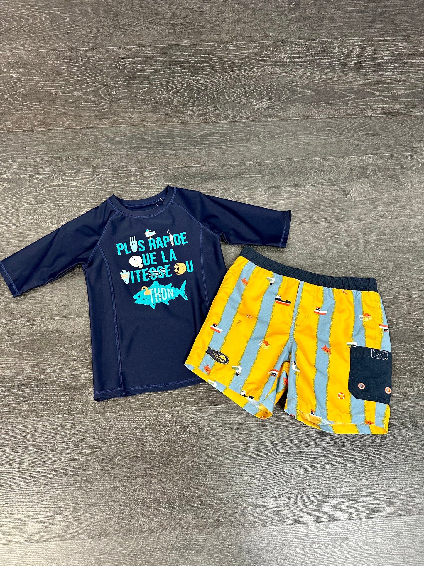 Duo maillots garçons 6 ans
