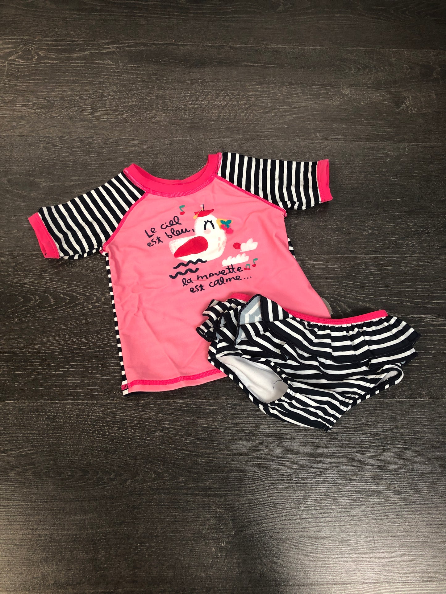 PROMO 15$- Maillot 2 pieces - bebe - souris mini - voir les grandeurs